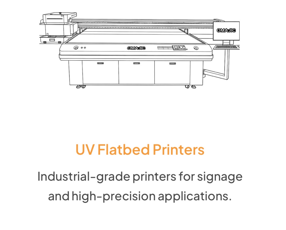 uv flatbed printer