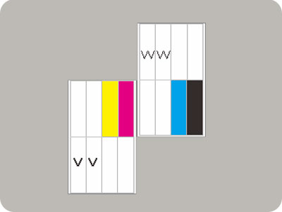 2Pcs Epson l1600 Can Print CMYK W V