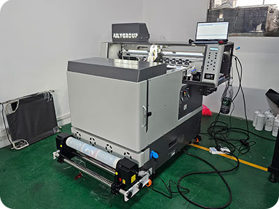 Printing, shaker, filter all in one setup