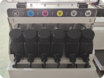 White ink stirring system