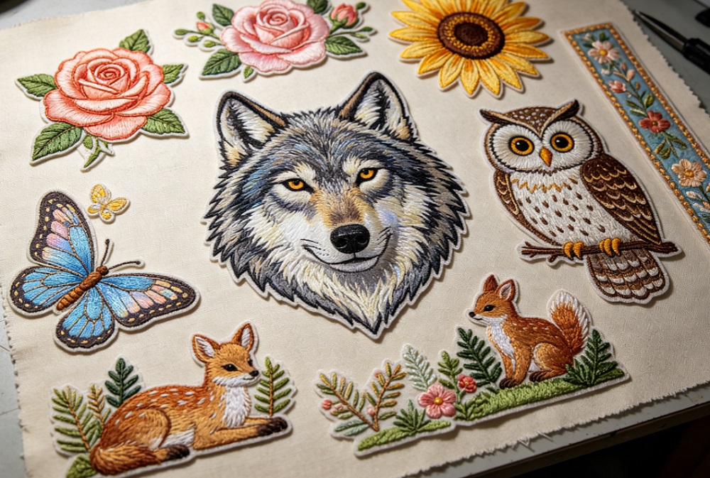 DTF printing patches
