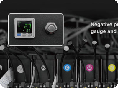 None after-service negative Ink supply system
