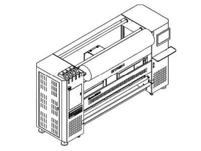 OM-SP2000-6 Patented double side flag printing techonology to meet higher-level printing needs